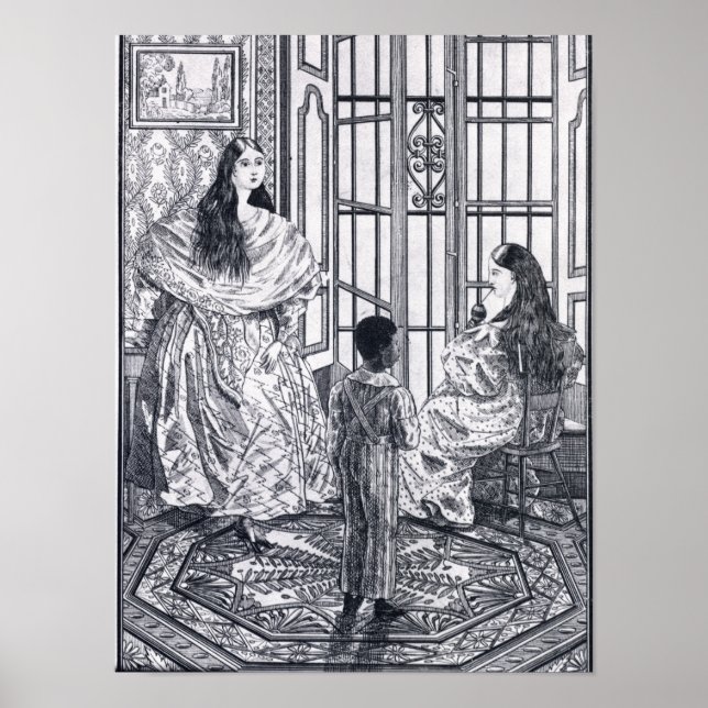 Poster Boire du maté à Buenos Aires (Devant)