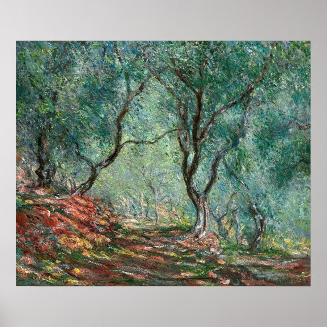 Poster Bois d'olivier dans les jardins de Moreno (par Mon (Devant)