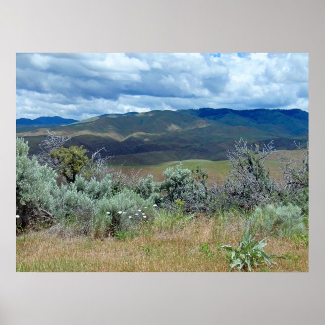 Poster Boise Foothills (Devant)