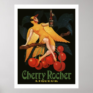 Poster Boisson alcoolisée 1922 (annonces françaises