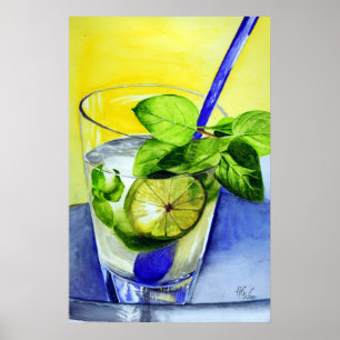 Poster Boisson fraîche