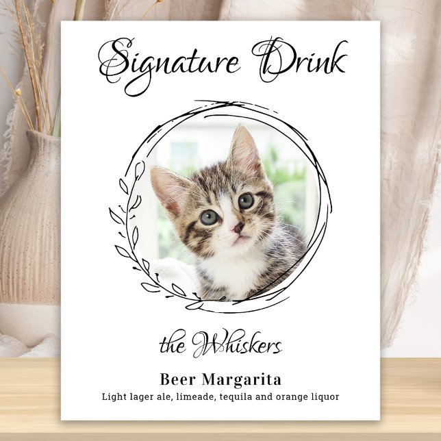 Poster Boissons Signature pour Mariage de Chat Bar de Pho (Créateur téléchargé)