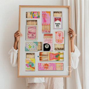 Poster Boîte à correspondances vintage