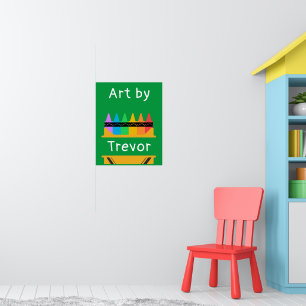 Poster Boîte à rayonne fractionnée pour enfants personnal