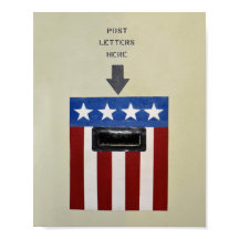 Boîte aux lettres sur le cuirassé USS Alabama