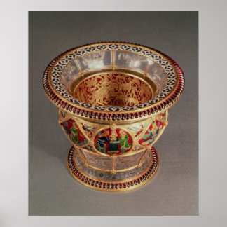 Poster Boîte avec pinque-à-jour et cloisonne