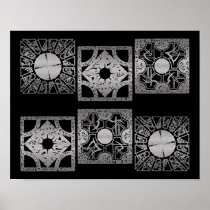 Poster Boîte de puzzle de Hellraiser déconstruite