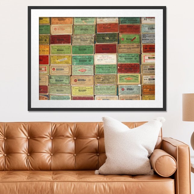 Poster Boîtes Vielles Tirages (Créateur téléchargé)