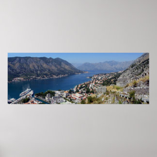 Poster Boka kotorska Monténégro Crna Gora