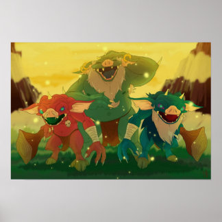 Poster Bokoblin Trio