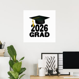 Poster Bold Class of 2026 Graduation