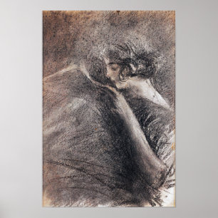 Poster Boldini - Dame lisant