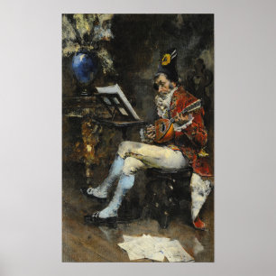 Poster Boldini - Le Musicien 1874