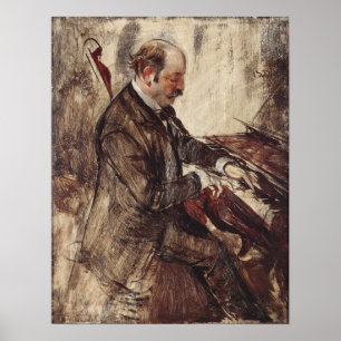 Poster Boldini - Le pianiste