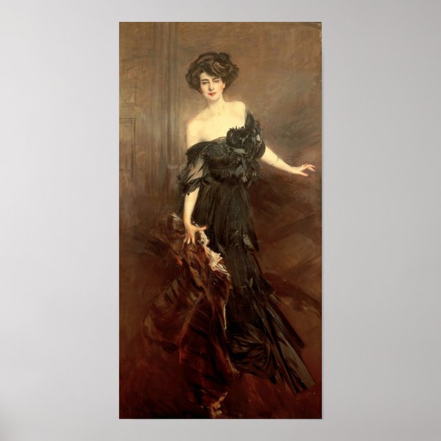 Poster Boldini - Mademoiselle De Nemidoff (Devant)