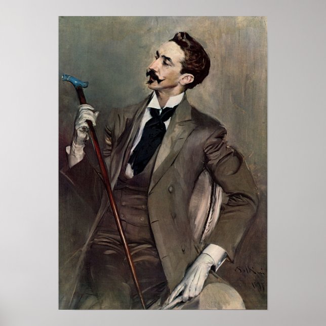 Poster Boldini - Montesquiou Robert (Devant)