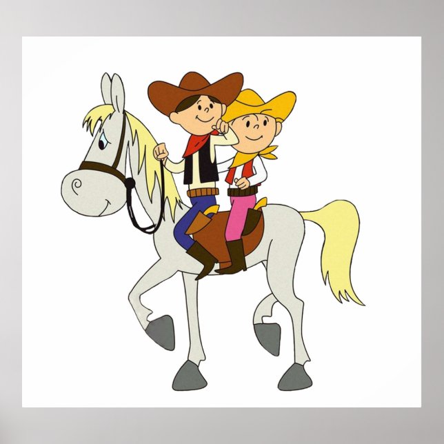 Poster Bolek I Lolek Cowboys (Devant)