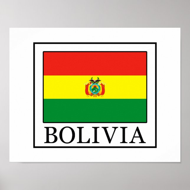 Poster Bolivie (Devant)