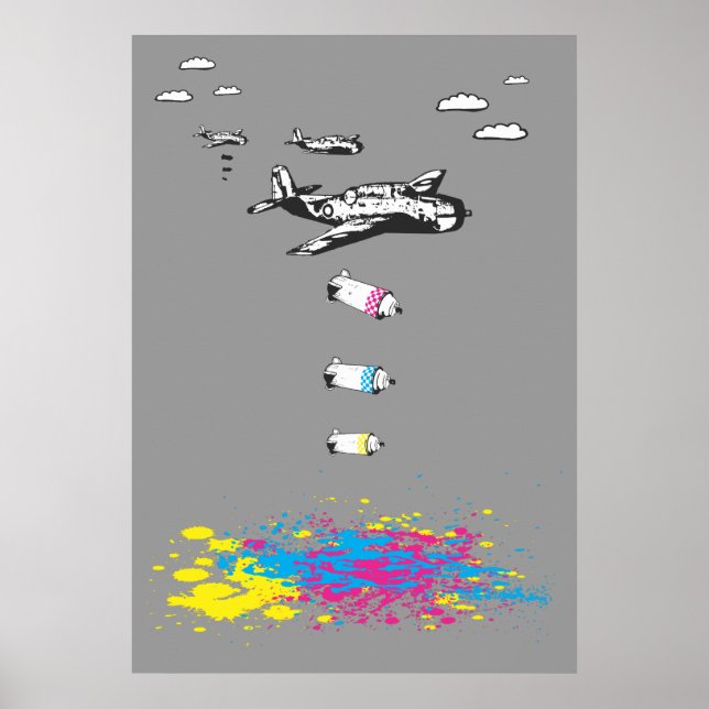 Poster Bombardement (Devant)