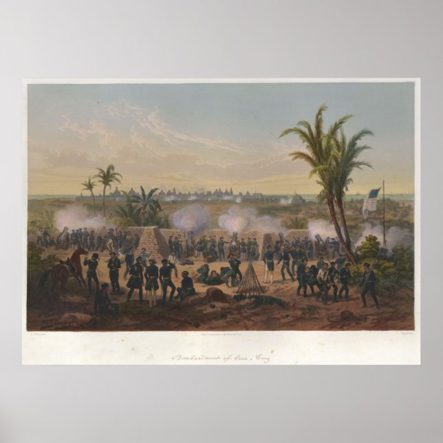 Poster Bombardement de Vera Cruz (Devant)