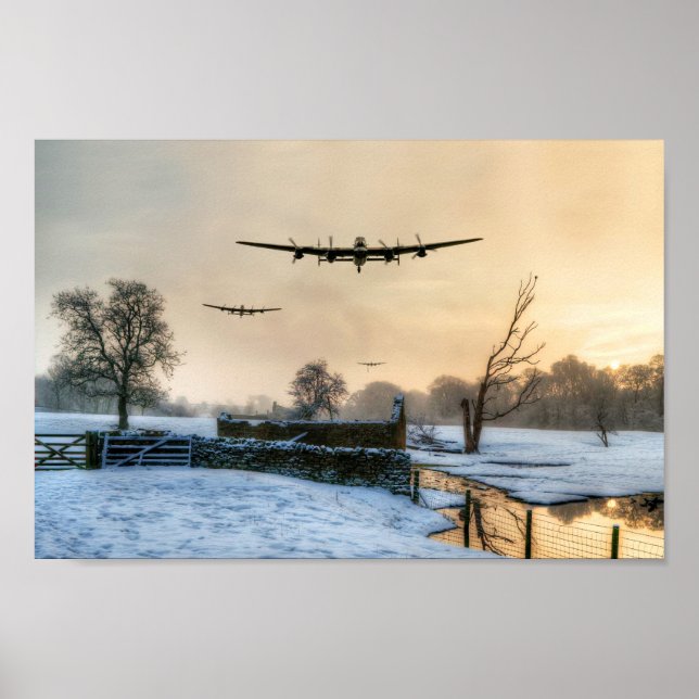 Poster Bombardement d'hiver (Devant)