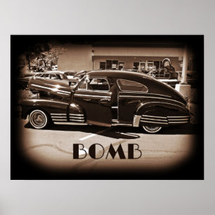 Poster Bombe de Lowrider de Chevrolet Fleetline