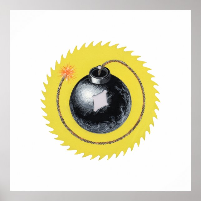 Poster Bombe temporelle (Devant)