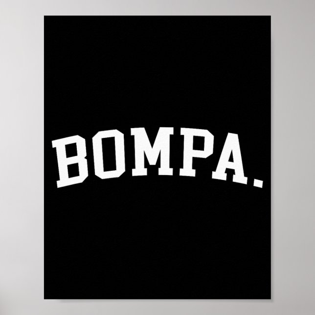 Poster Bompa  (Devant)