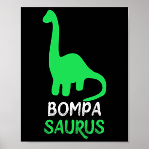 Poster Bompa-saurus Dino Dinosaur Dinosaure Bompasaurus