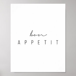 Poster Bon Appetit Script