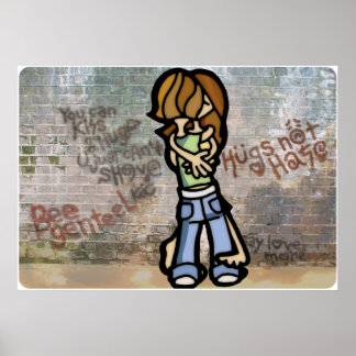 Poster bon graffiti.