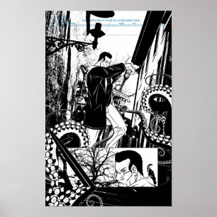 Poster Bon Homme Dans Une Tempête - Le Royaume Sombre