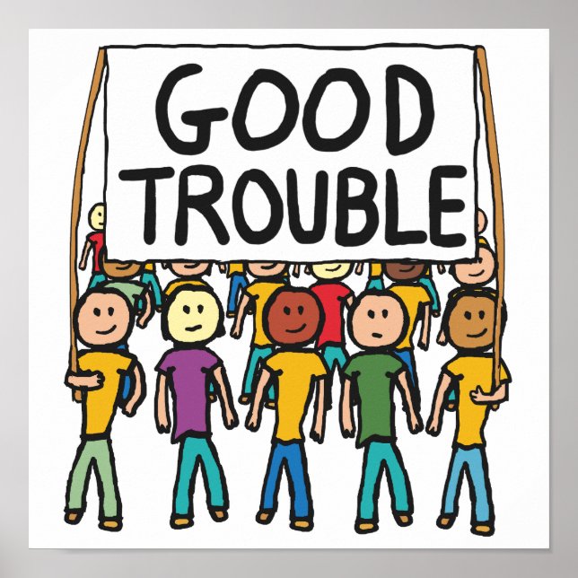 Poster Bon problème (Devant)