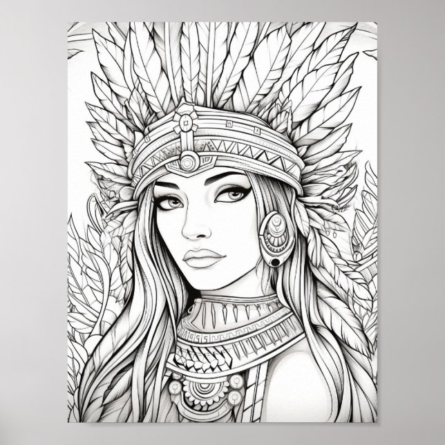 Poster Bon thanksgiving Couleur adulte (Devant)