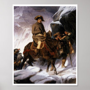 Poster Bonaparte Dirigeant Son Armée À Travers Les Alpes