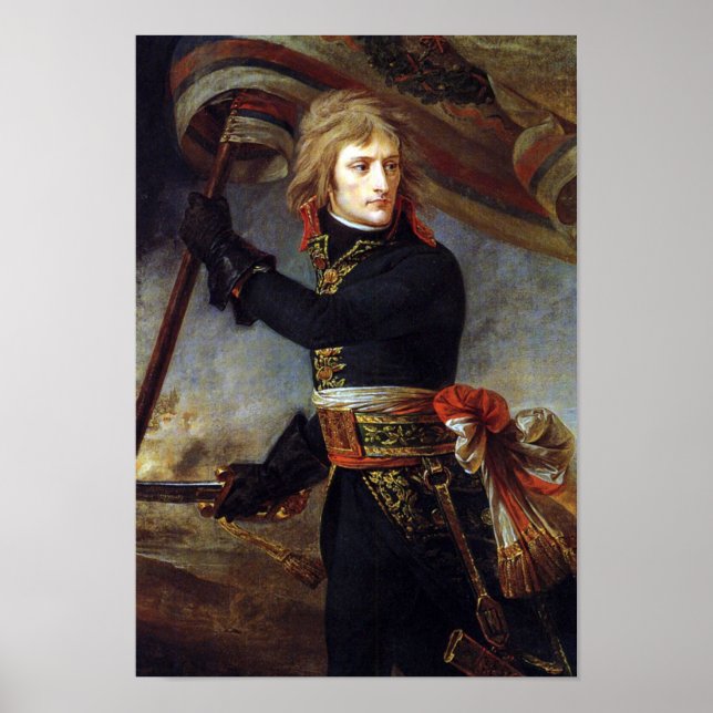 Poster Bonaparte sur le pont (Devant)