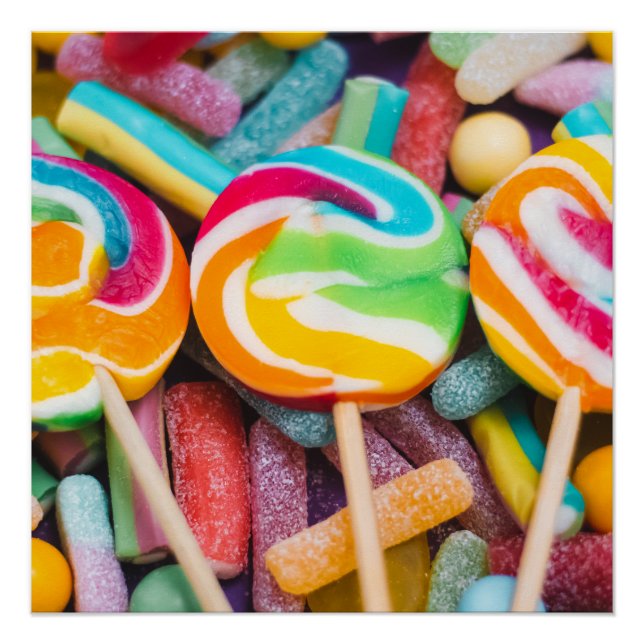 Poster bonbons (Devant)