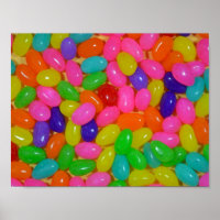 Bonbons de jellybean colorés