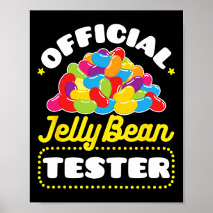 Poster Bonbons de Pâques - Jellybeans Testeur de Jelly Be
