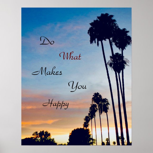 Poster Bonheur (Devant)