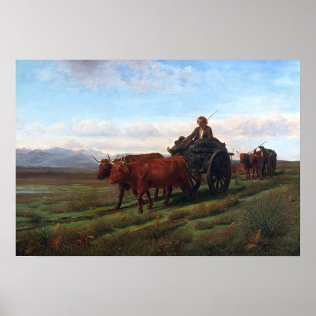 Poster Bonheur - Aller Sur Le Marché (Devant)