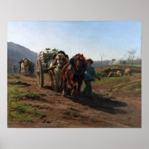 Poster Bonheur - Back From Fields