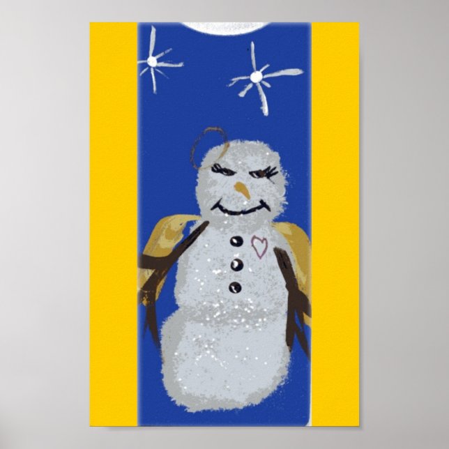 POSTER BONHOMME DE NEIGE (Devant)