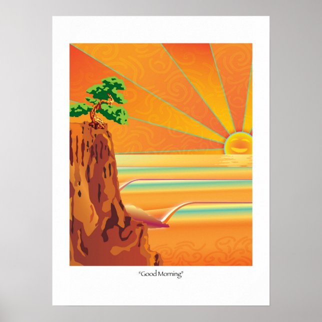 Poster Bonjour (Devant)