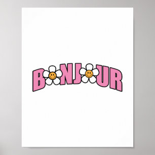 Poster Bonjour, Bonjour, Bonjour En Français