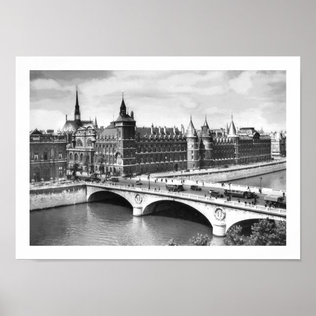 Poster Bonjour Paris (Devant)