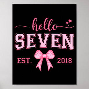 Poster Bonjour Sept Est 2018 Coquette Arc 7e Anniversaire