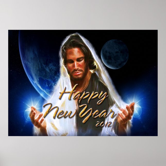 Poster Bonne année 2012 C Imprimer (Devant)