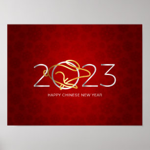 Poster Bonne année chinoise 2023