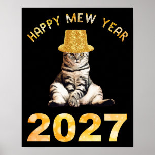 Poster Bonne année Mew 2027